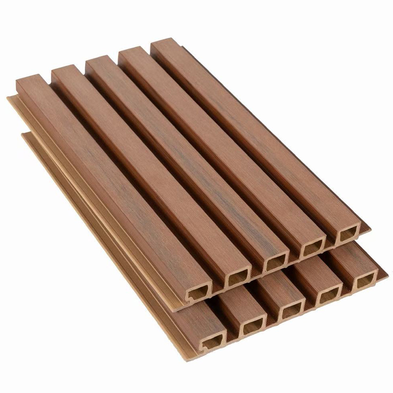 Rejilla coextruida de PVC/ASA, nuevo material compuesto de madera y plástico, 190 mm de ancho y 20 mm de espesor