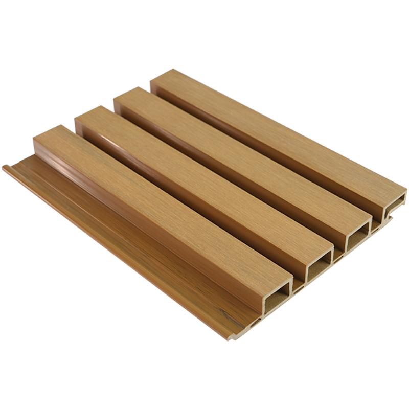 Parrilla decorativa compuesta de madera y plástico coextruido de PVC/ASA de 219 mm de ancho y 25 mm de espesor