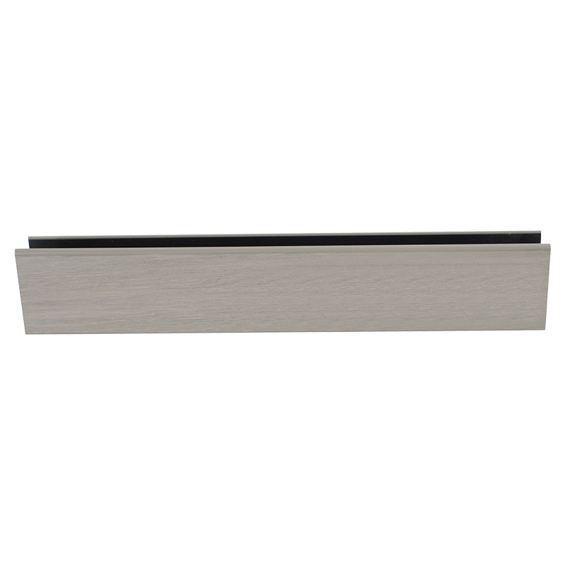 Borde en forma de H coextruido de PVC/ASA para aplicaciones decorativas