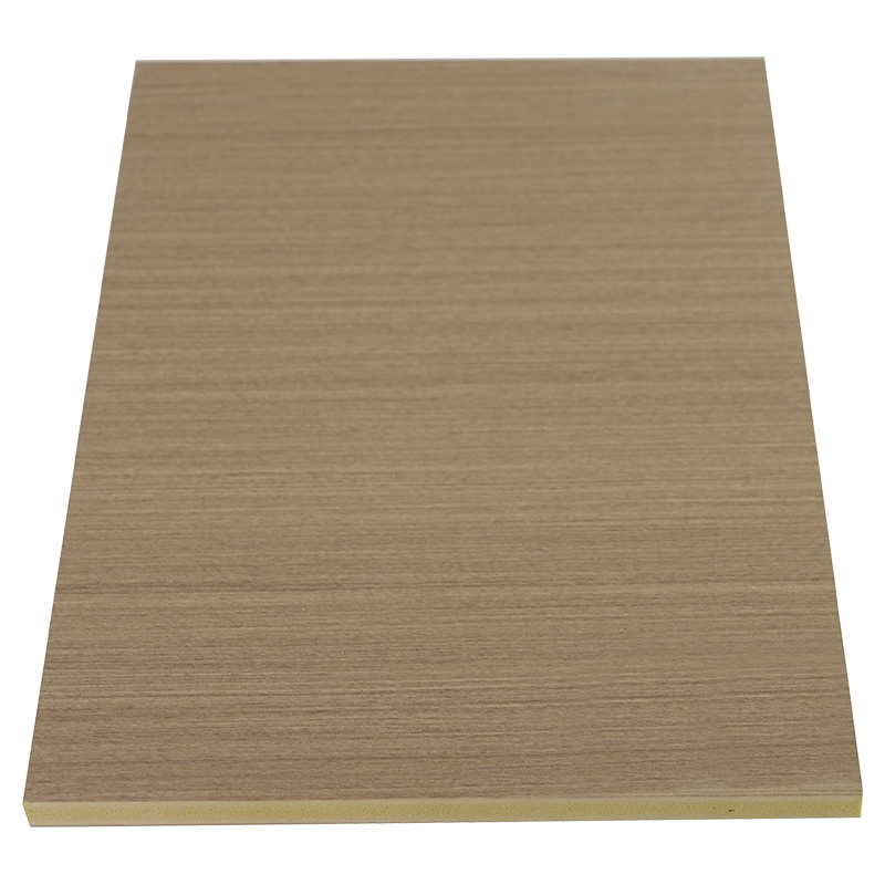 Panel de pared compuesto de plástico y bambú de 1220 mm de ancho con chapa de madera de carbón de bambú