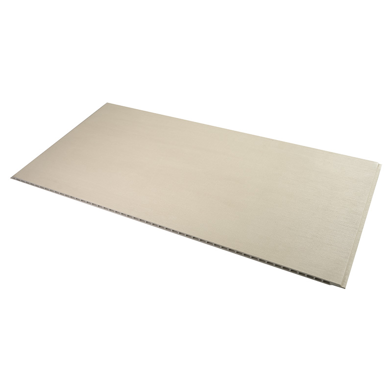 Panel de pared integrado de PVC rígido, 600mm de ancho y 9mm de espesor, resistente a impactos para instalación rápida en el hogar